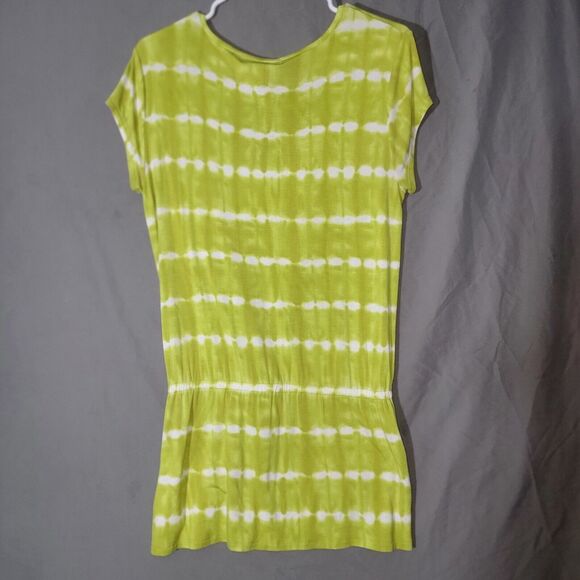 Michael Kors Lime Green Tunic Top Women's Size Small Soft Comfy Casual Chic - Picture 9 of 10